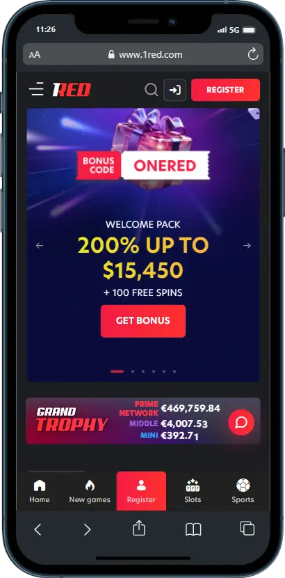 Официальный сайт 1red Официальный сайт 1RED