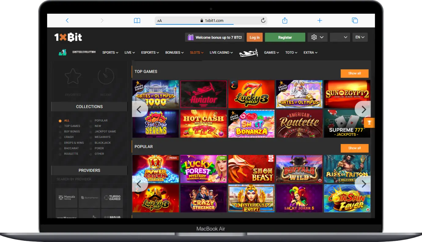 Slots 1xBit Slots 1xBit screenshot