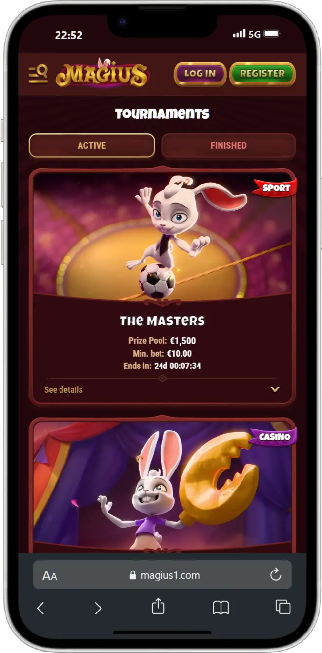 Tournaments Tournaments screenshot