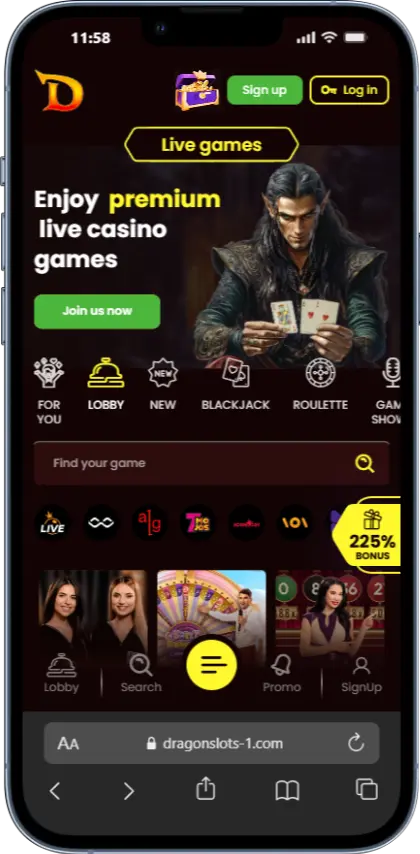 Live Games Dragonslots