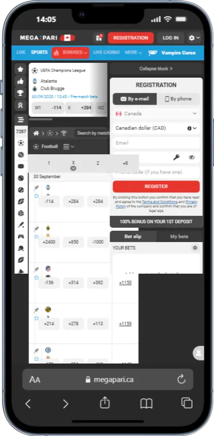 Sports Betting Megapari