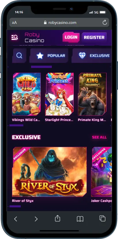 RobyCasino Games Games RobyCasino