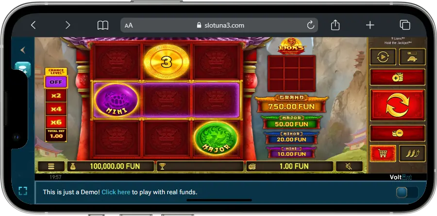 Lions: Hold the Jackpot Lions: Hold the Jackpot DEMO