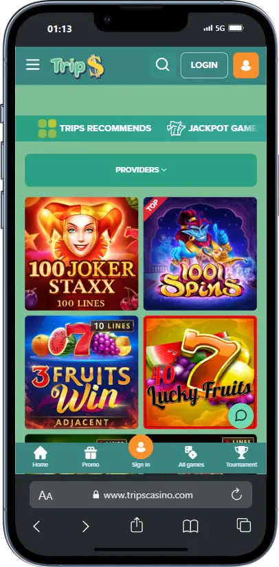 Trips Casino Games Trips Casino Games