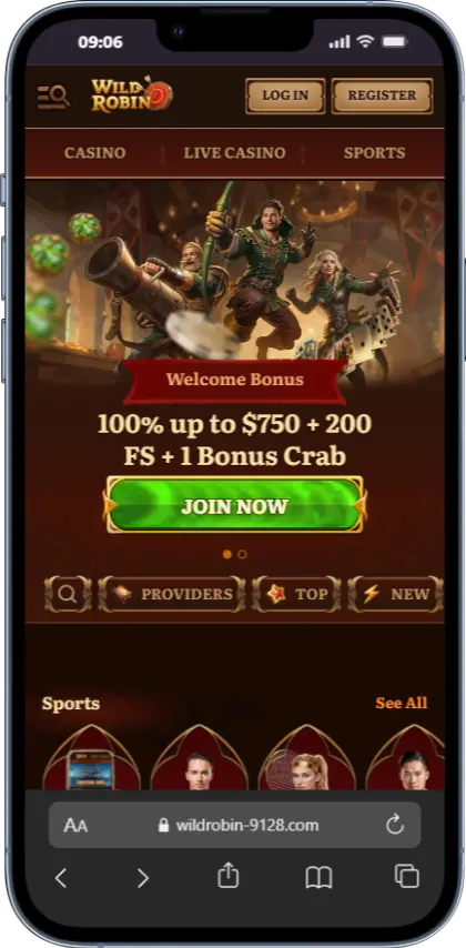 Official Website Wild Robin