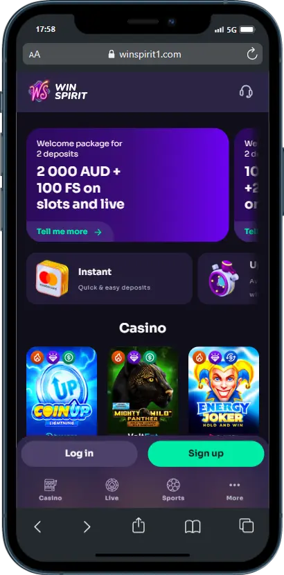 Official Website of Winspirit Official Website of Winspirit