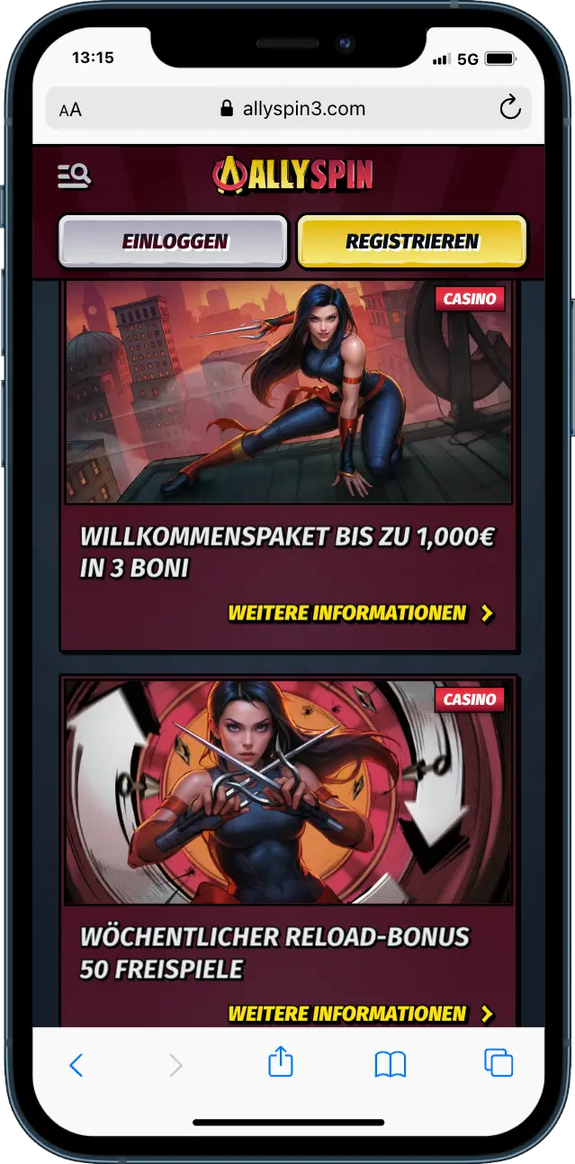 AllySpin Casino Bonus AllySpin Casino