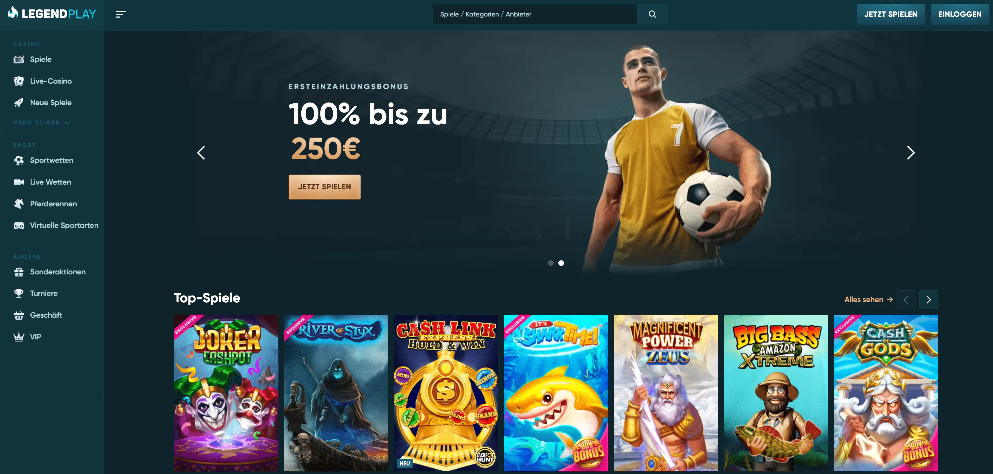 Legend Play offizielle Seite Legend Play Сasino