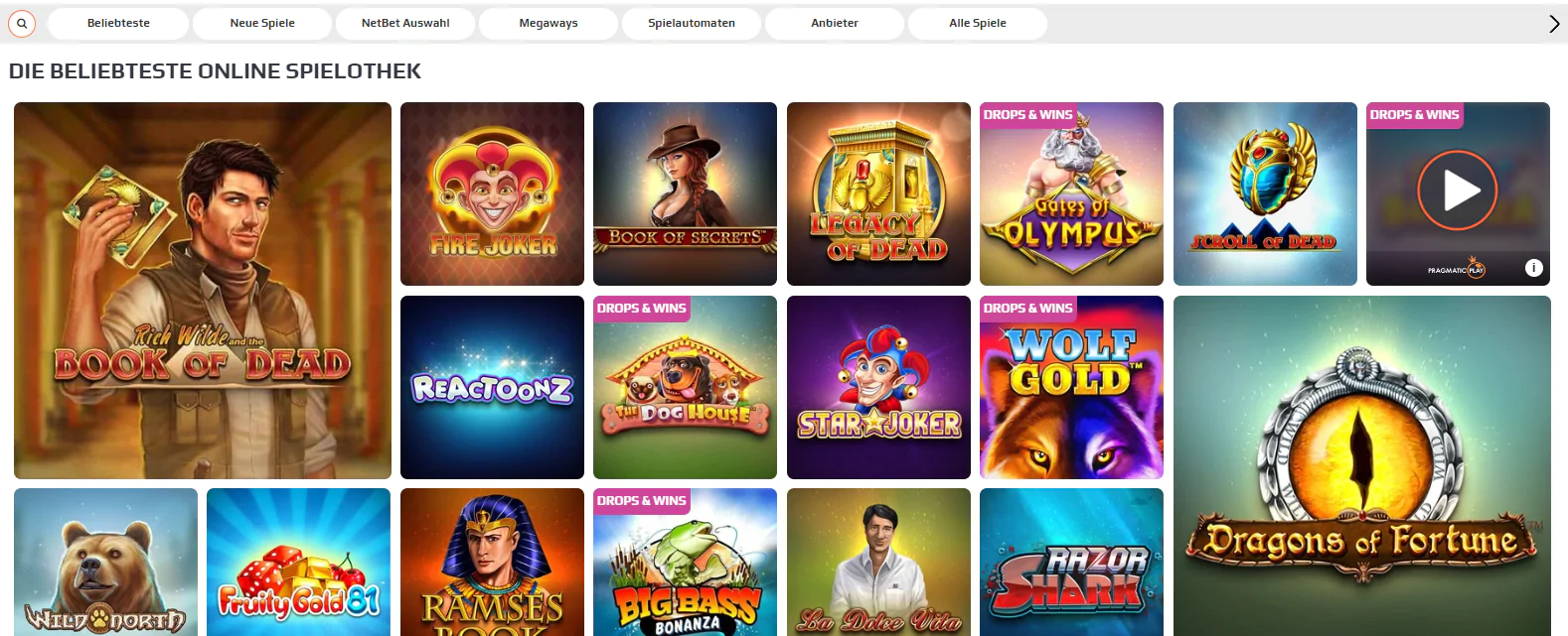 Netbet casino Spielautomaten Netbet casino