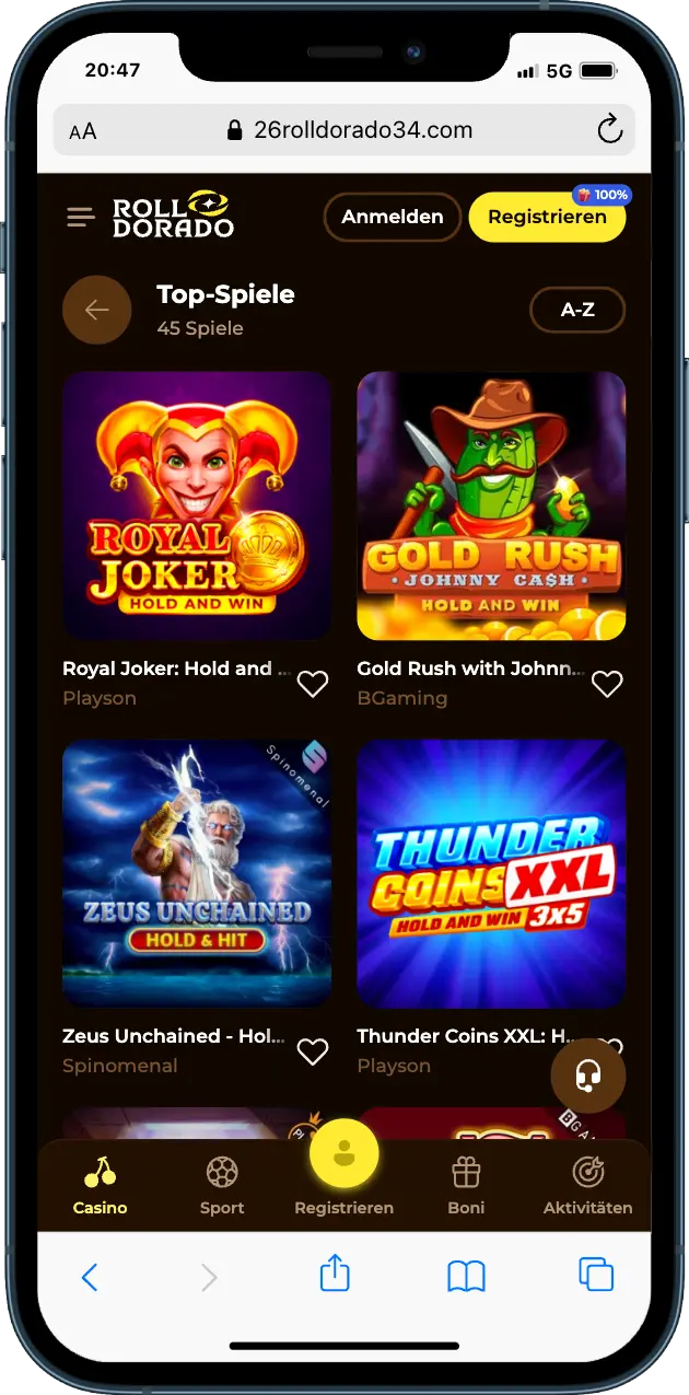 RollDorado Casino Slots