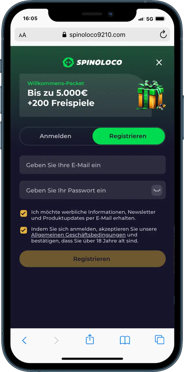 Spinoloco Casino Spinoloco Casino Registrieren