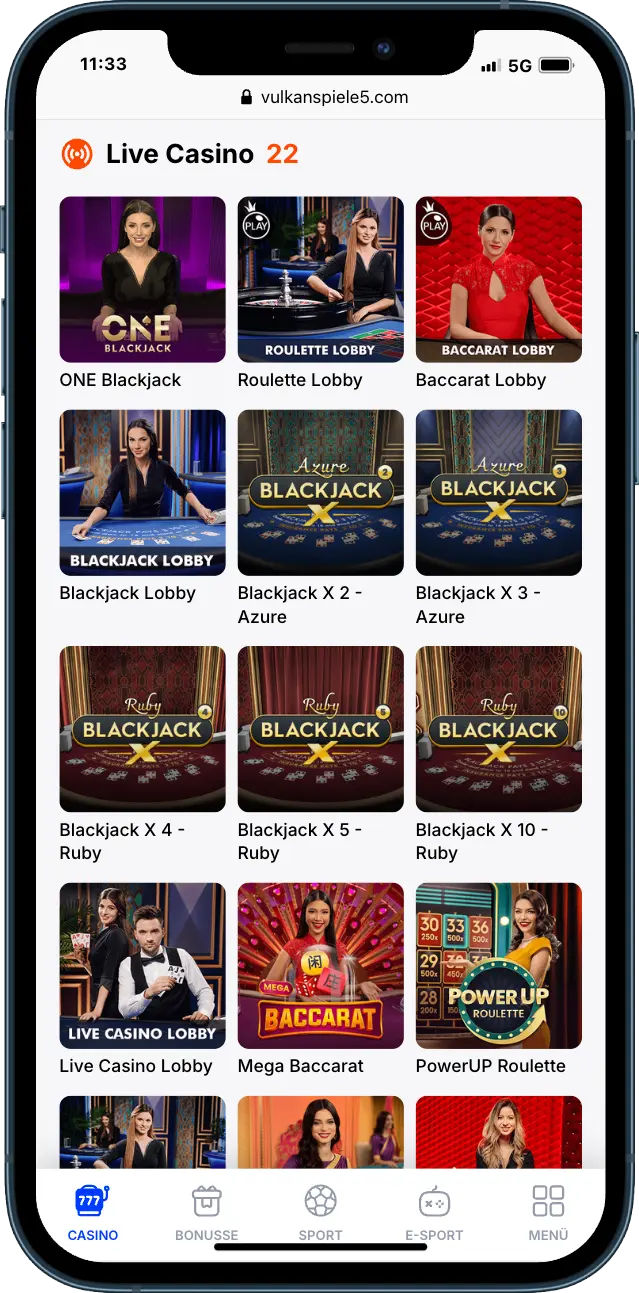 Vulkan Spiele Casino Vulkan Spiele Casino Live