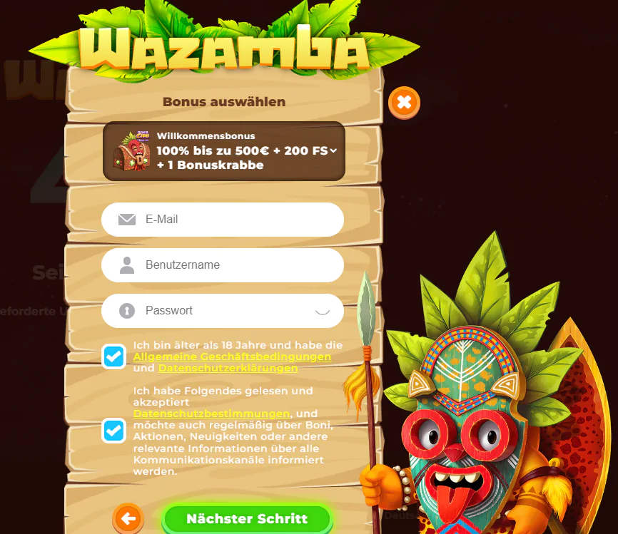 Wazamba casino Registrierung Wazamba casino