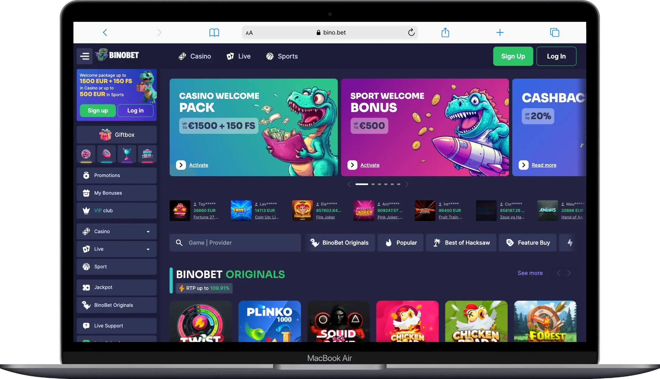 BinoBet Casino BinoBet Casino