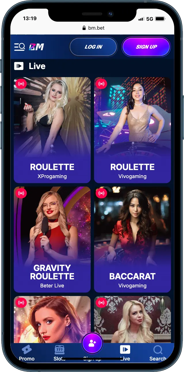 BM.Bet Casino Live BM.Bet Casino