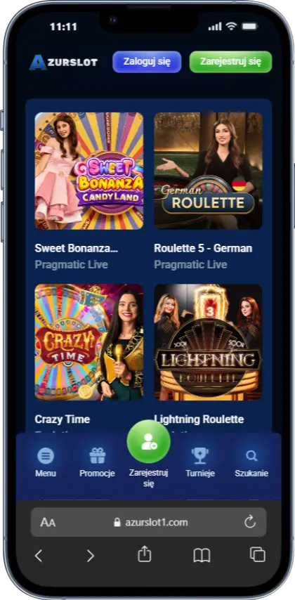 Kasyno na żywo Azurslot