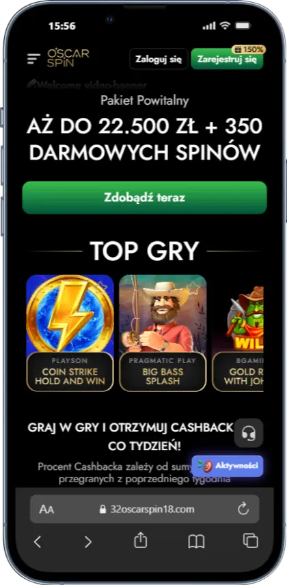 Oficjalna strona Oscarspin