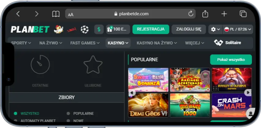 Gry online PlanBet