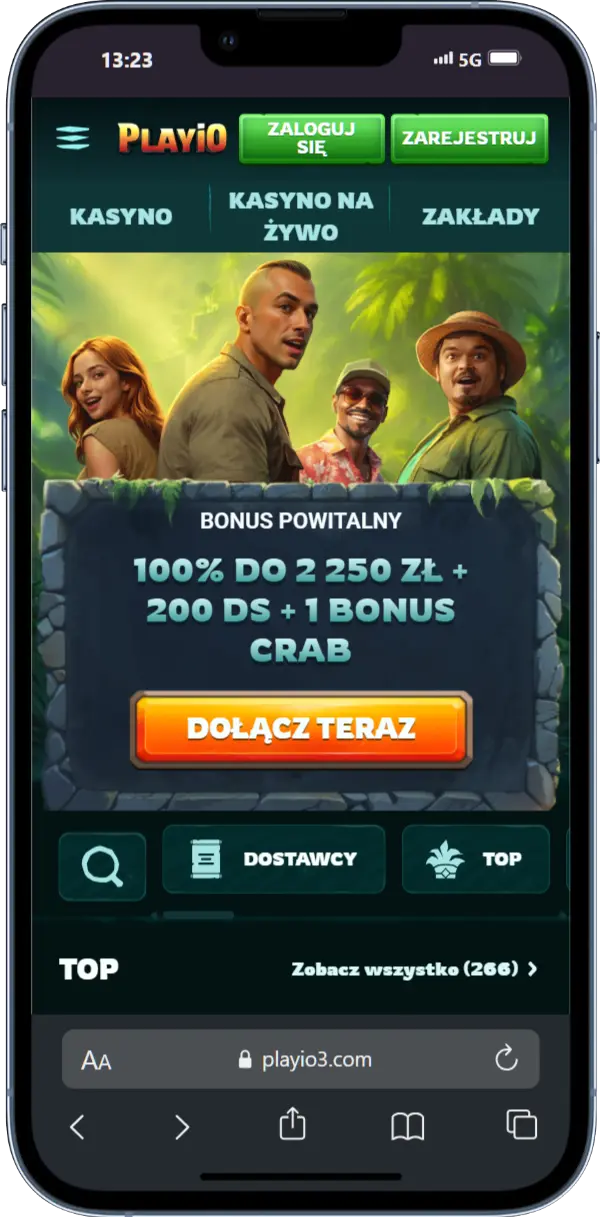 Oficjalna strona internetowa Playio Oficjalna strona internetowa Playio