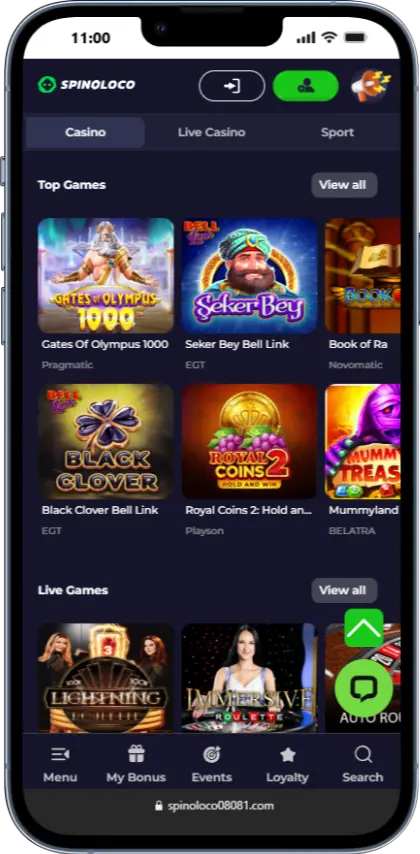 Gry online Spinoloco