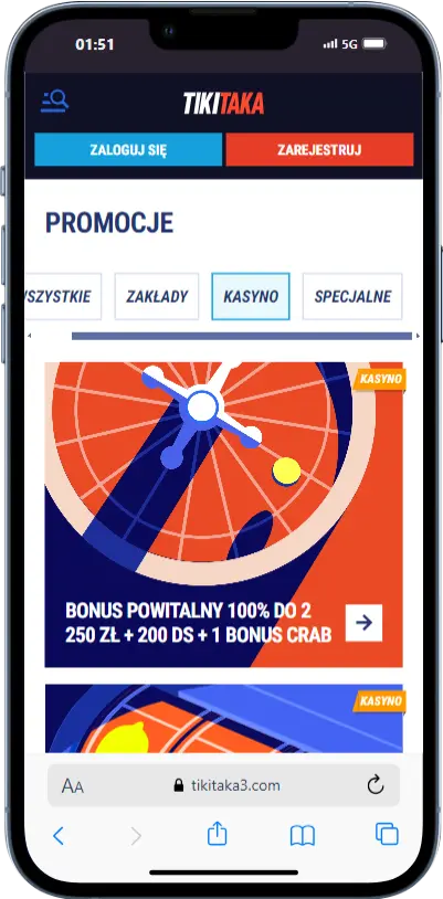 Bonusy w Tikitaka