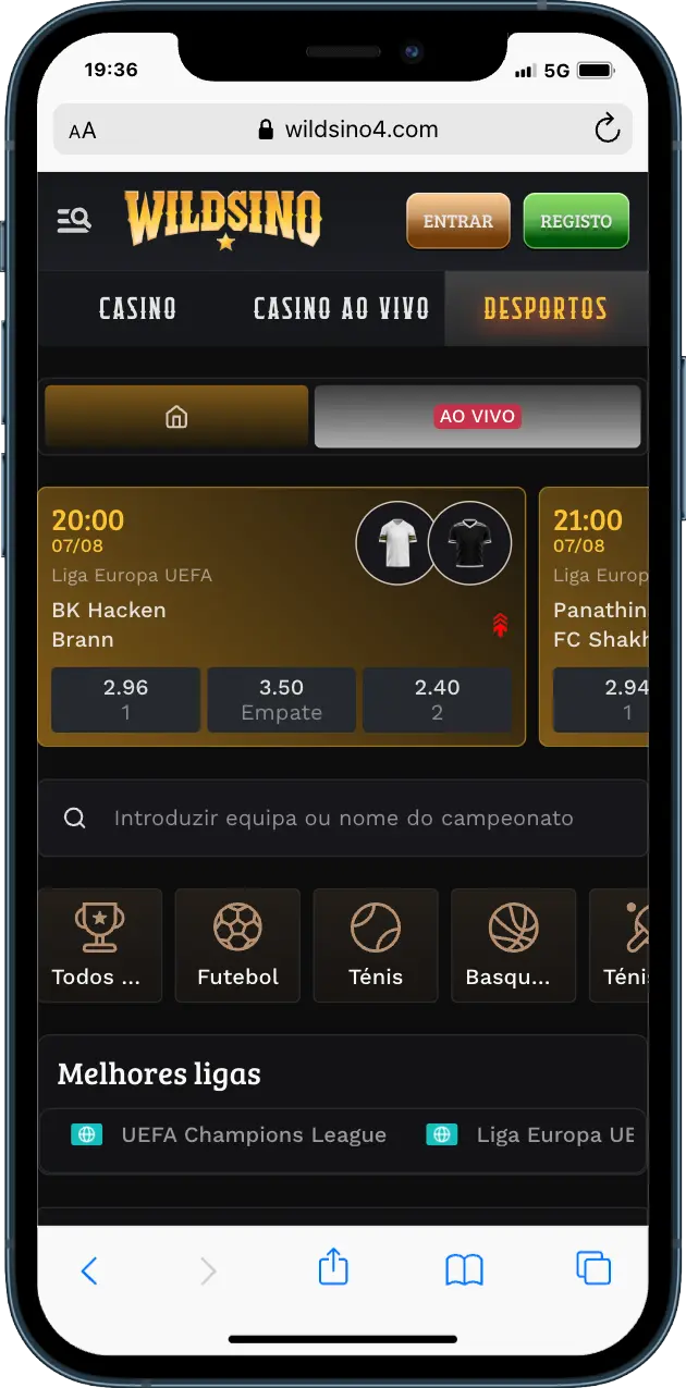 Wildsino Casino Apostas Desportivas